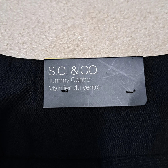 ❤️ S.C.&Co Black Bermuda Shorts Tummy Control Womens Size 6 Stretch Pull On - Picture 7 of 13